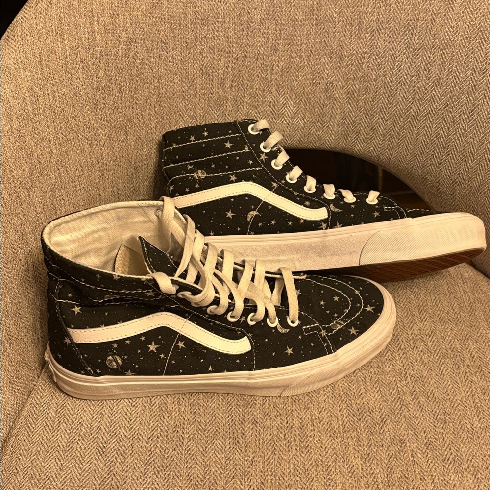 Vans Black and White SK-8 High-Tops